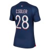 Original Fußballtrikot Paris Saint-Germain 2023-24 C. Soler 28 Heimtrikot Für Damen